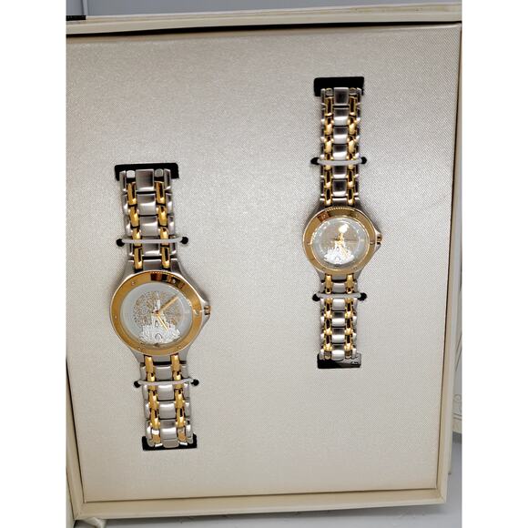Disney Accessories - Disney "Our Fairy Tale Wedding" His and Hers Watch Set Gold and Silver Elegance